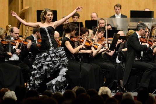 Patricie Janečková zahájila nový rok s Janáčkovou filharmonií.