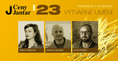 Na Cenu Jantar za výtvarné umění jsou nominováni Lenka Glisníková, Jaroslav Koléšek a Jakub Špaňhel